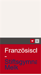 Mobile Screenshot of francais.stiftsgymnasium-melk.org