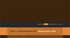 Desktop Screenshot of musik.stiftsgymnasium-melk.org